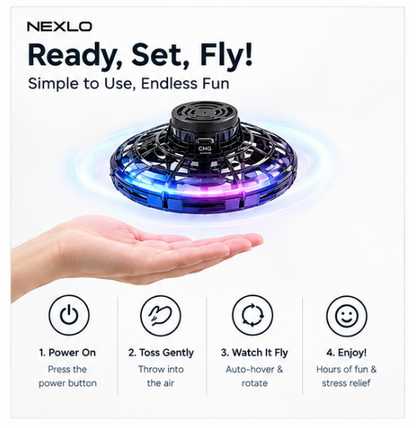UFO Flying Drone Spinner