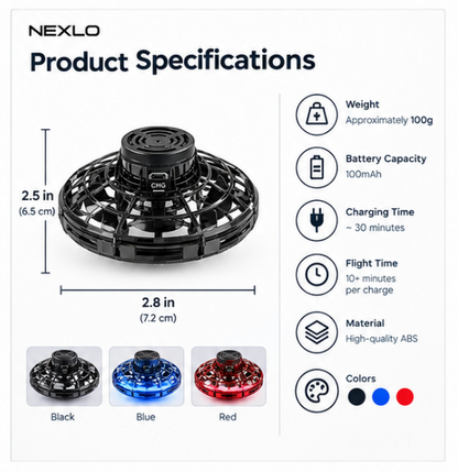 UFO Flying Drone Spinner